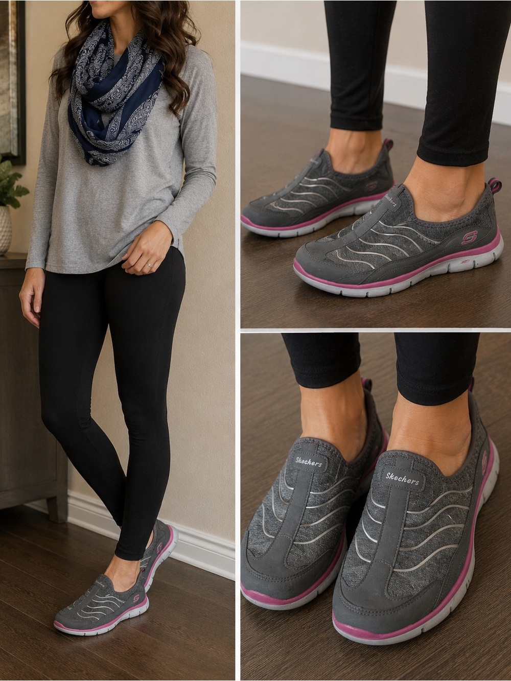 Sketchers Memory Foam Slip-Ons
